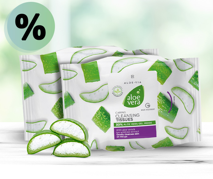 Aloe Vera Cleansing tissues