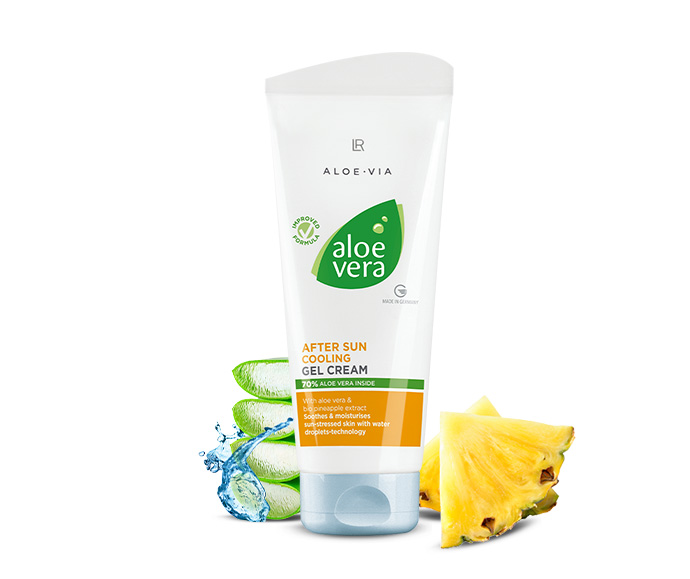 Охолоджуючий крем-гель після засмаги