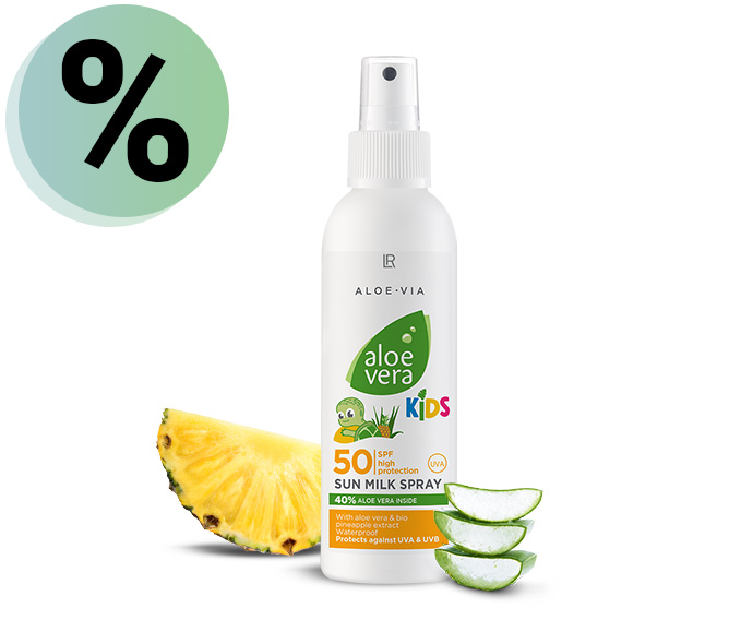 Aloe Vera Kids Sun Milk Spray SPF 50