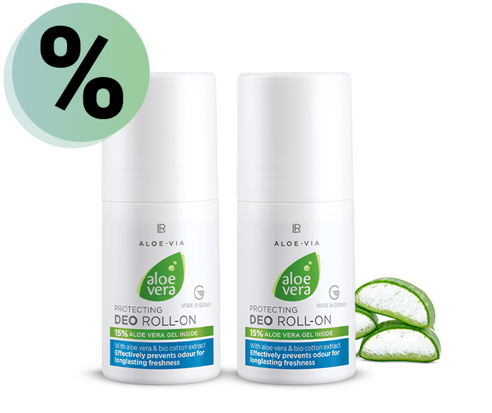 Aloe Vera Кульковий дезодорант - Набір з 2 шт.