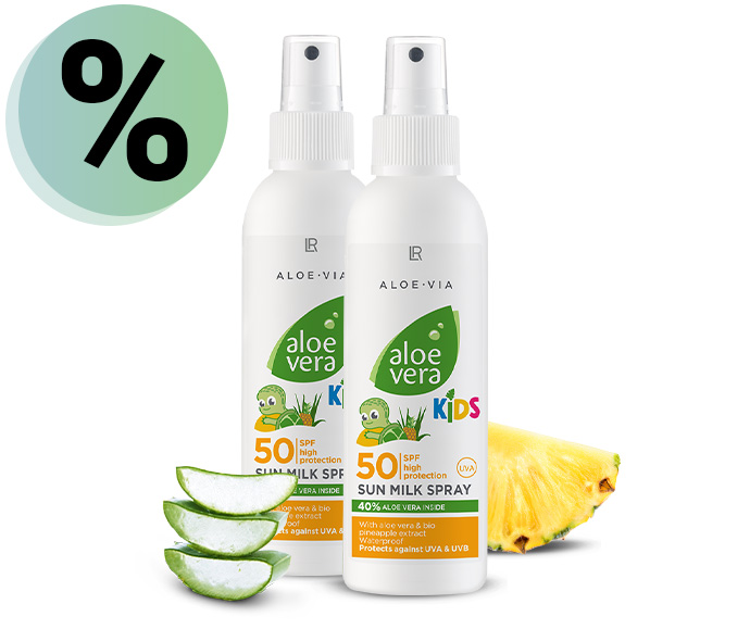 Aloe Vera Kids Sun Milk Spray