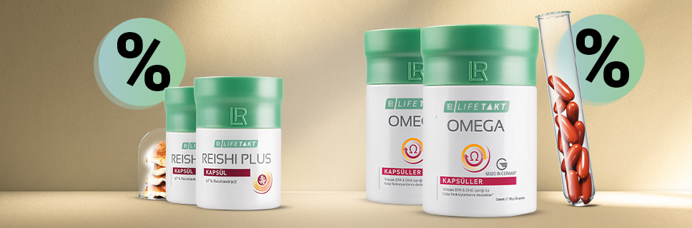 Omega Kapsülleri ve Reishi Kapsülleri