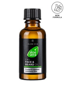 Huile 2en1 pour le visage et la barbe