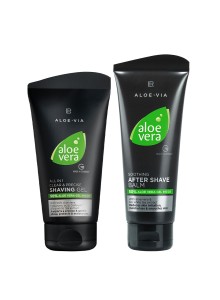 Aloe Vera Rasur-Set mit Rasiergel