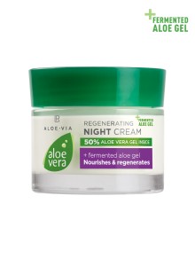 Aloe Vera Crema de Noche Regeneradora