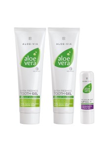 Aloe Vera Set pour les lèvres et les dents