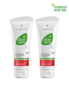 Aloe Vera Προστατευτική Κρέμα με Πρόπολη Σετ 2 τεμ.
