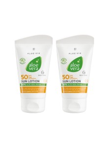 Aloe Vera Sonnenlotion LSF 50 2er Set