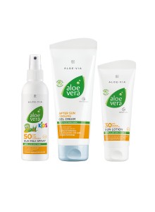 Aloe Vera Family Sun Set