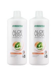 Aloe Vera Drinking Gel Peach Flavour 2-pack