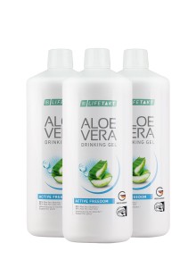 Aloe Vera Drinking Gel Active Freedom en set de 3