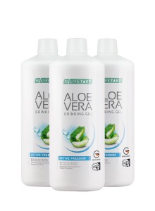 Aloe Vera Gel da bere Active Freedom set 3 confezioni