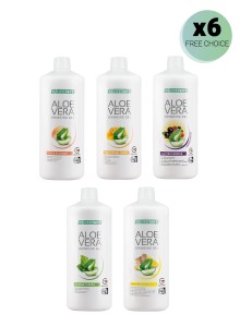 Aloe Vera Drinking Gel Promotion 6-pack (frit valg)