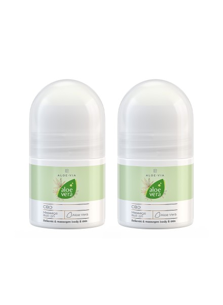 Aloe Vera CBD Roll-on για Μασάζ Σετ 2 τεμ. — εικόνα 1