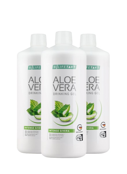 Aloe Vera Drinking Gel Intense Sivera Σετ 3 τεμ. — εικόνα 1