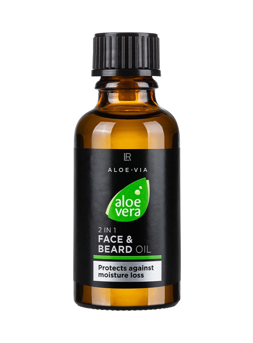 Huile 2en1 pour le visage et la barbe