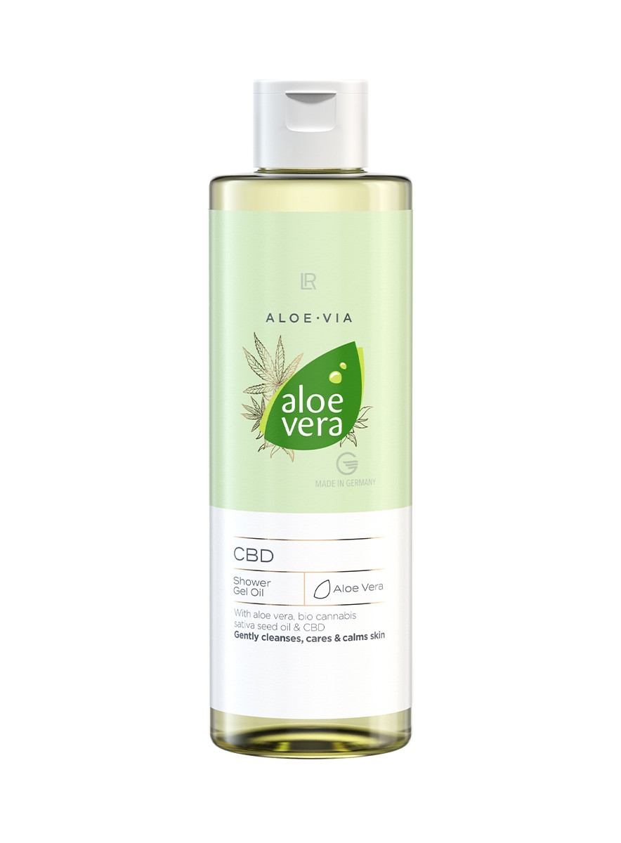 Aloe Vera CBD Shower Gel Oil - duscholja