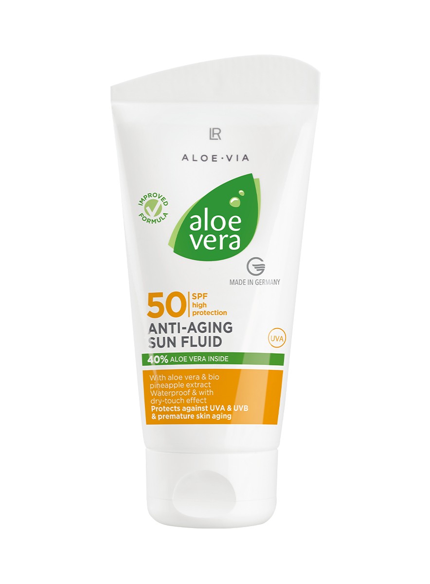 Aloe Vera Сонцезахисний антивіковий флюїд SPF 50
