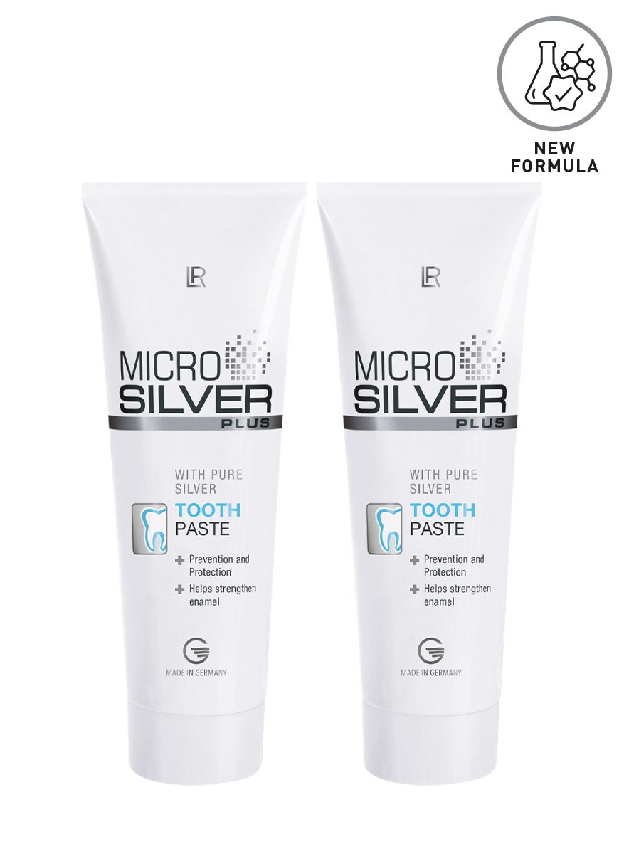 LR MICROSILVER PLUS Tooth Paste 2 Pack