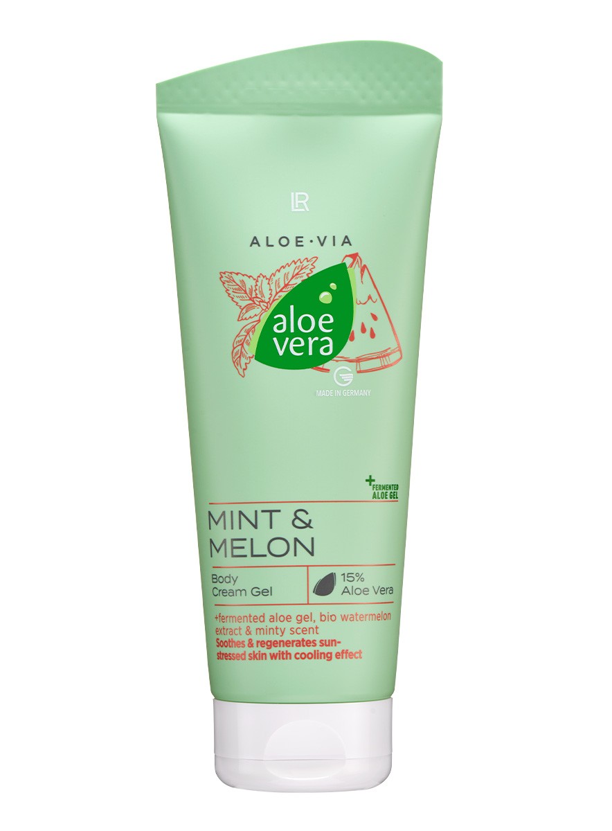 Aloe Vera Mint & Melon Body Cream Gel