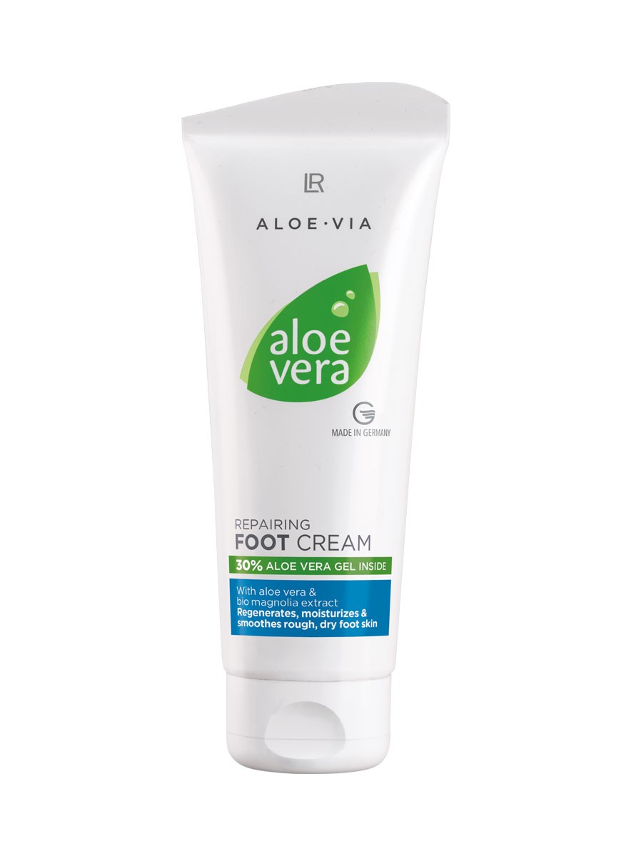 Aloe Vera crema reparadora para pies